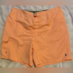 Mens Big And Tall Polo Swim Trunks 4X BIG